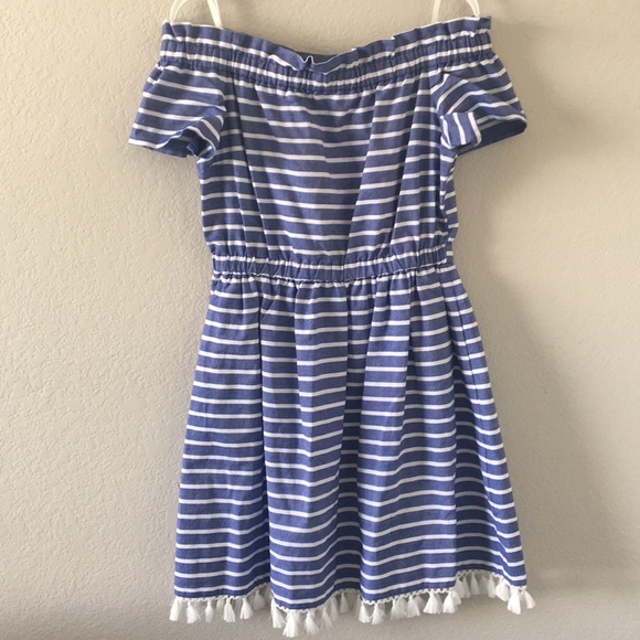 Eliza J Dresses & Skirts - NWOT Eliza J Stripe Off-the-Shoulder Dress